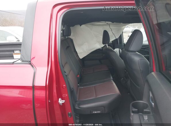 5FPYK3F83SB044954 2025 HONDA RIDGELINE Red Widok naklejki z numerem VIN