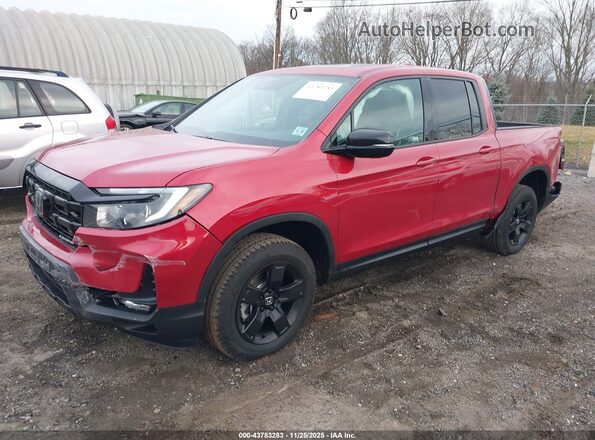 5FPYK3F83SB044954 2025 HONDA RIDGELINE Red Przód lewy