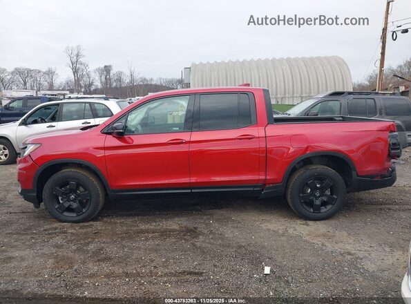 5FPYK3F83SB044954 2025 HONDA RIDGELINE Red Widok wnętrza 360 stopni