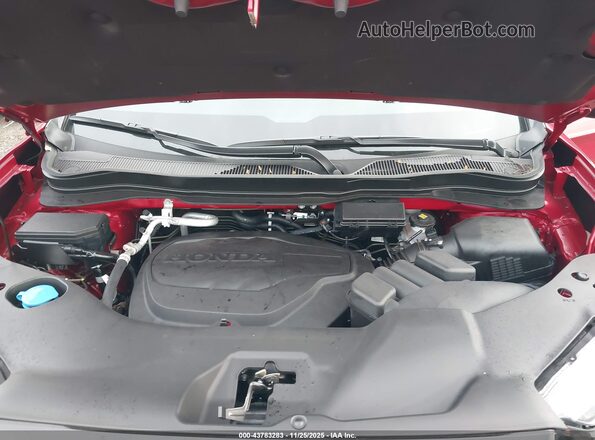 5FPYK3F83SB044954 2025 HONDA RIDGELINE Red Widok z tyłu
