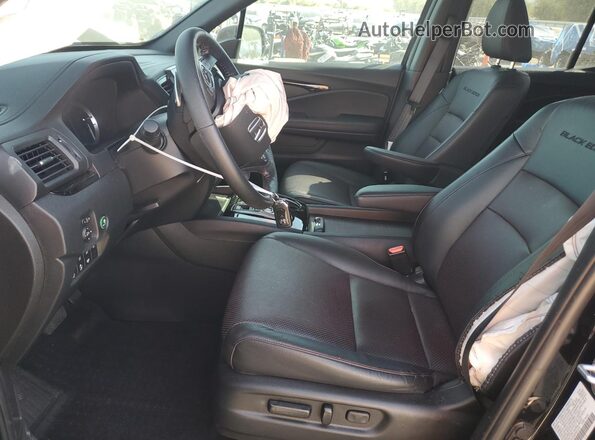 5FPYK3F85PB015737 2023 HONDA RIDGELINE Black Вид салону спереду