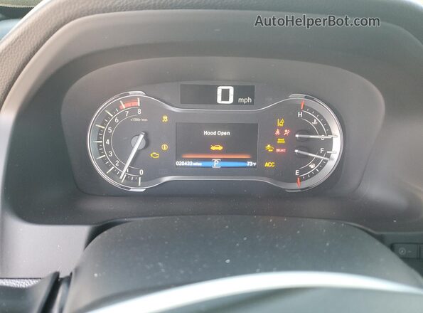 5FPYK3F85PB015737 2023 HONDA RIDGELINE Black Вид щитка приладів