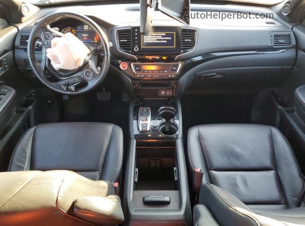 5FPYK3F86NB020801 2022 HONDA RIDGELINE Синий Вид панели приборов