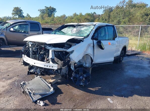 5FPYK3F86SB013651 2025 HONDA RIDGELINE White Vista tres cuartos delantera izquierda