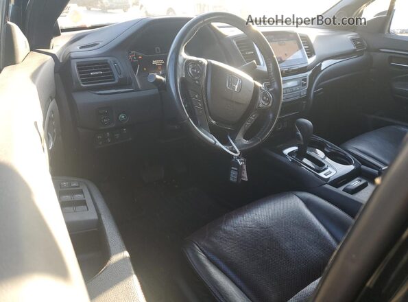 5FPYK3F8XKB036737 2019 HONDA RIDGELINE Black Dashboard view