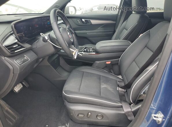 5GAERARSXSJ292003 2025 BUICK ENCLAVE Синий Вид салона спереди