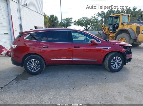 5GAERBKW1PJ136748 2023 BUICK ENCLAVE Red სალონის 360-გრადუსიანი ხედი