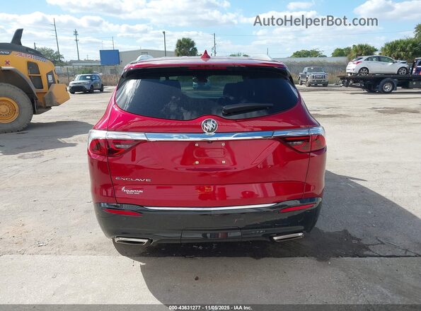 5GAERBKW1PJ136748 2023 BUICK ENCLAVE Red 