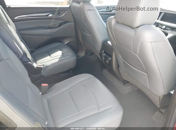 5GAERBKW1PJ136748 2023 BUICK ENCLAVE Red VIN კოდის სტიკერის ხედი