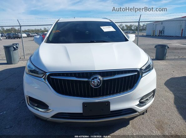 5GAERBKW2LJ100769 2020 BUICK ENCLAVE White ხელსაწყოთა პანელის ხედი
