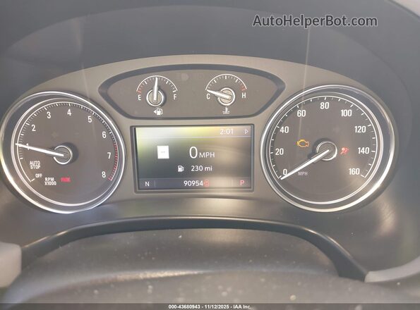 5GAERBKW2MJ253282 2021 BUICK ENCLAVE Silver უკანა სავარძლების ხედი