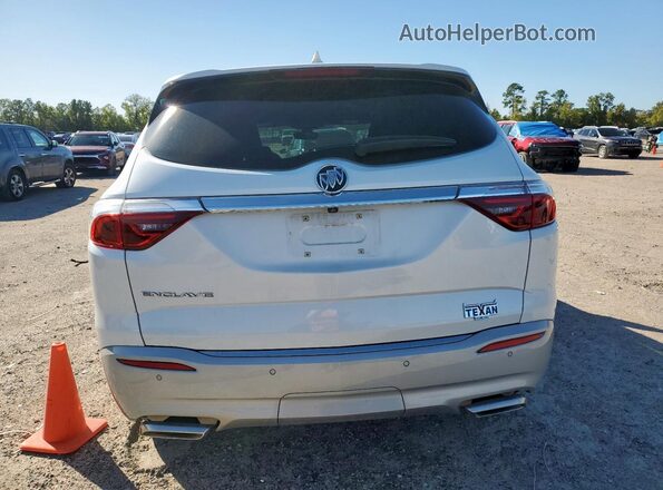 5GAERBKW2PJ237619 2023 BUICK ENCLAVE White წინა სალონის ხედი