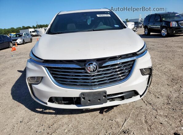 5GAERBKW2PJ237619 2023 BUICK ENCLAVE White უკანა ხედი