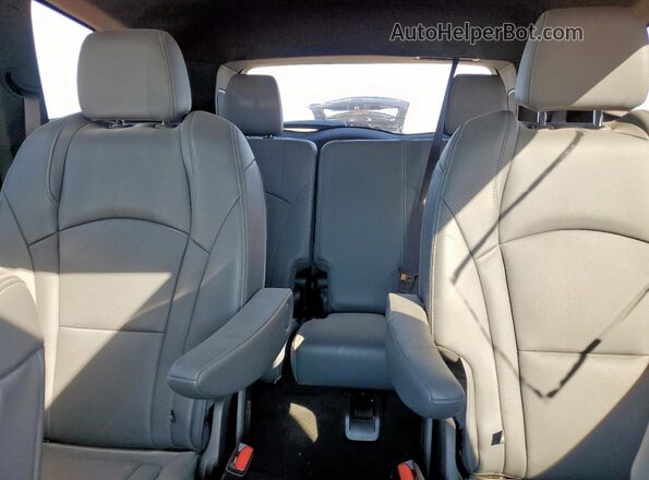 5GAERBKW2PJ237619 2023 BUICK ENCLAVE White უკანა სალონის ხედი