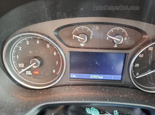 5GAERBKW4MJ107787 2021 BUICK ENCLAVE White Widok zestawu wskaźników