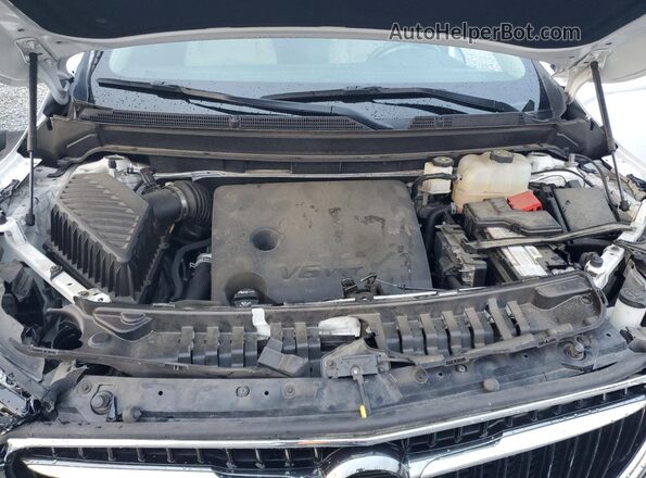 5GAERBKW5LJ288154 2020 BUICK ENCLAVE White Vista del compartimento del motor