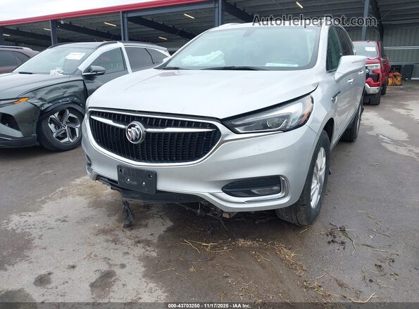 5GAERBKW7MJ106049 2021 BUICK ENCLAVE Silver Front view