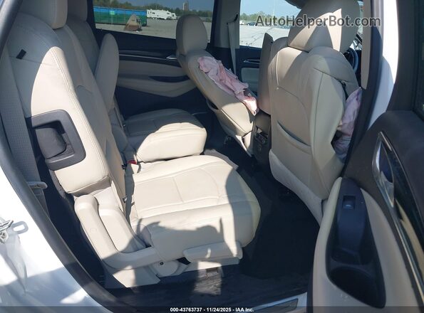 5GAERBKW7MJ130187 2021 BUICK ENCLAVE White VIN կոդի պիտակի տեսք