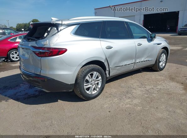 5GAERBKW7MJ178286 2021 BUICK ENCLAVE Silver Trasero derecho