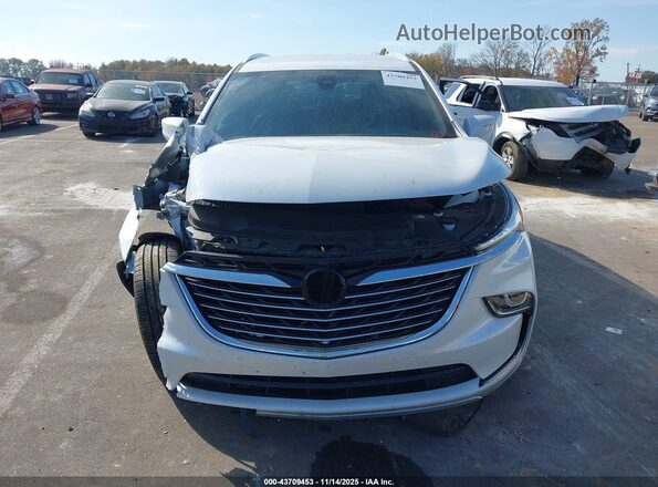 5GAERBKW7RJ135686 2024 BUICK ENCLAVE White Вид щитка приладів