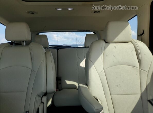 5GAERBKW8PJ193593 2023 BUICK ENCLAVE White Հետևի նստատեղերի տեսք