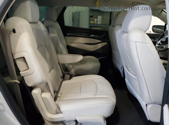 5GAERBKWXPJ187178 2023 BUICK ENCLAVE White უკანა სალონის ხედი