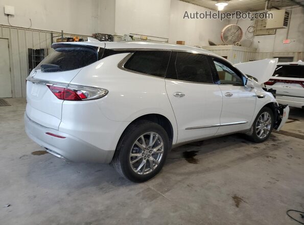 5GAERBKWXPJ187178 2023 BUICK ENCLAVE White უკანა მარჯვენა