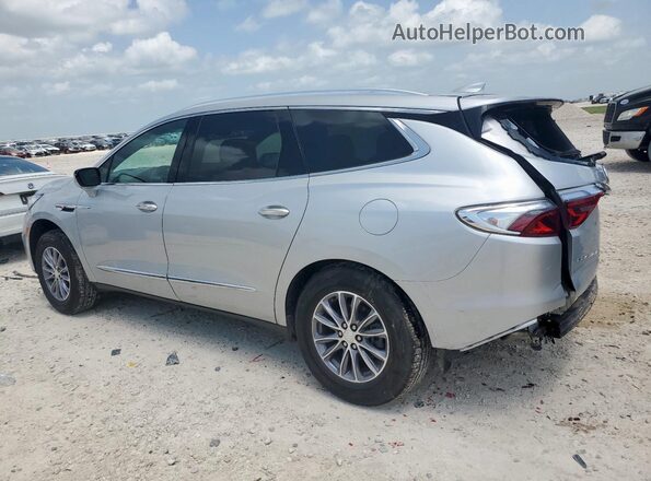5GAERCKW7NJ143979 2022 BUICK ENCLAVE Silver უკანა მარცხენა