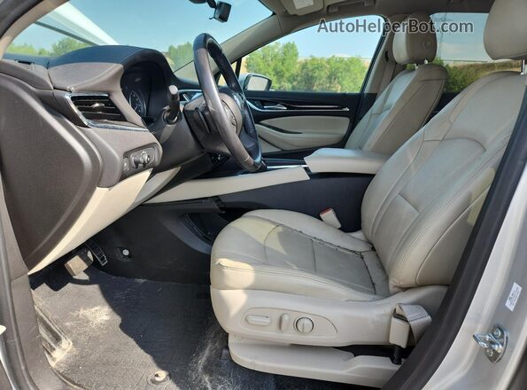 5GAEVAKW2MJ204797 2021 BUICK ENCLAVE Silver Front interior view