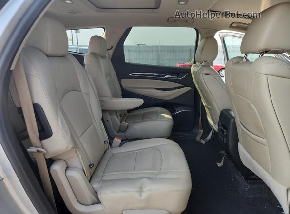 5GAEVAKW2MJ204797 2021 BUICK ENCLAVE Silver Rear interior view