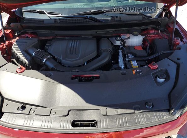 5GAEVARS8SJ163950 2025 BUICK ENCLAVE Красный Вид подкапотного пространства