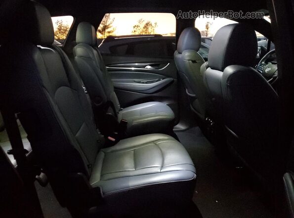 5GAEVBKW4NJ109567 2022 BUICK ENCLAVE Black Rear interior view