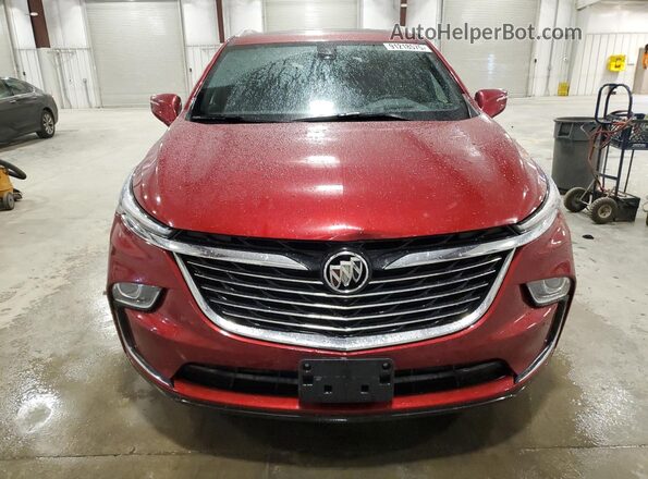 5GAEVBKW5PJ275048 2023 BUICK ENCLAVE Red Front view