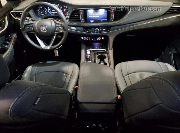 5GAEVBKW5PJ275048 2023 BUICK ENCLAVE Red Dashboard view