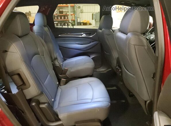 5GAEVBKW5PJ275048 2023 BUICK ENCLAVE Red Rear interior view
