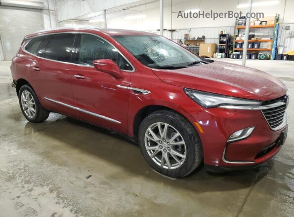 5GAEVBKW5PJ275048 2023 BUICK ENCLAVE Red Front right