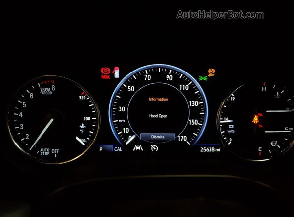 5GAEVBKW5PJ275048 2023 BUICK ENCLAVE Red Instrument cluster view