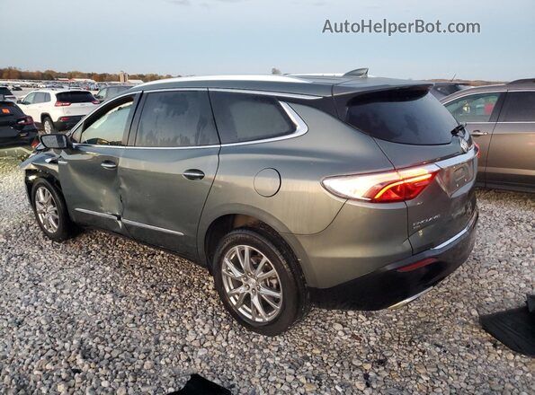 5GAEVBKW6NJ183394 2022 BUICK ENCLAVE Green Rear left