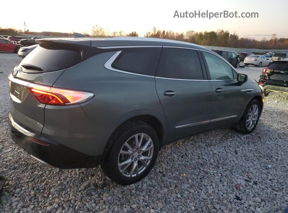 5GAEVBKW6NJ183394 2022 BUICK ENCLAVE Green Rear right