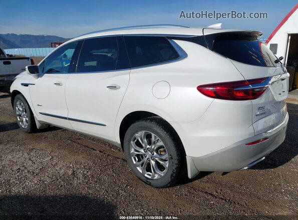 5GAEVCKW3JJ182638 2018 BUICK ENCLAVE White Trasero izquierdo