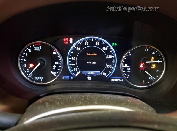 5GAEVCKW4MJ243841 2021 BUICK ENCLAVE Brown Widok zestawu wskaźników