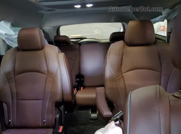 5GAEVCKW4MJ243841 2021 BUICK ENCLAVE Brown Widok tylnych siedzeń