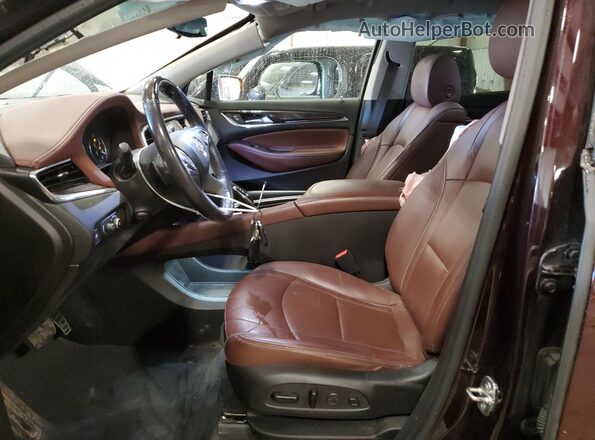 5GAEVCKW4MJ243841 2021 BUICK ENCLAVE Brown Widok wnętrza z przodu