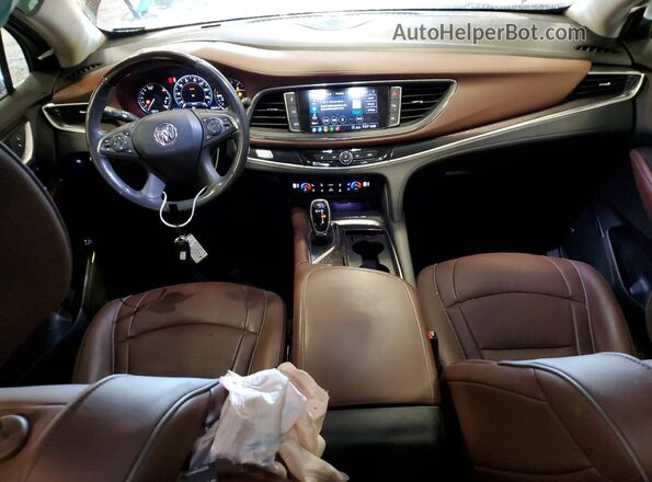 5GAEVCKW4MJ243841 2021 BUICK ENCLAVE Brown Widok deski rozdzielczej
