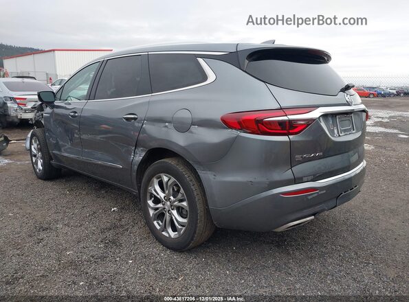 5GAEVCKWXMJ196055 2021 BUICK ENCLAVE Gray Rear left