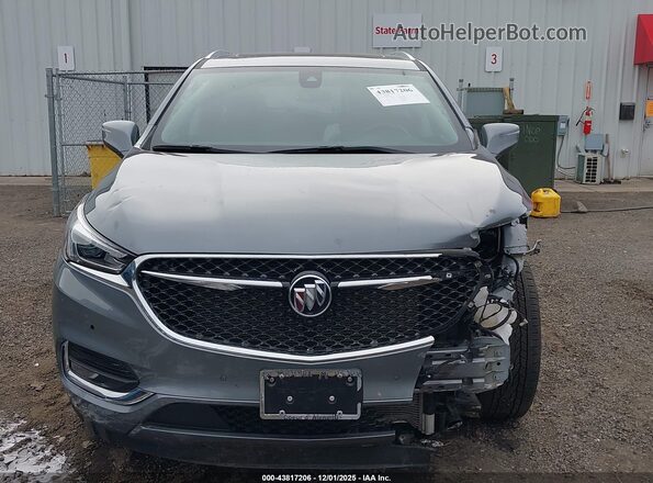 5GAEVCKWXMJ196055 2021 BUICK ENCLAVE Gray Rear interior view