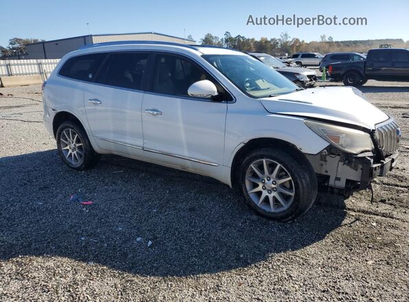 5GAKRBKD6GJ306930 2016 BUICK ENCLAVE Белый Передняя правая четверть