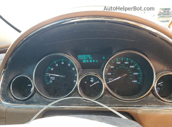 5GAKRBKD6GJ306930 2016 BUICK ENCLAVE Белый Вид щитка приборов