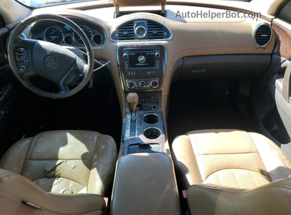 5GAKRBKD6GJ306930 2016 BUICK ENCLAVE Белый Вид панели приборов