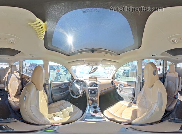 5GAKRBKD6GJ306930 2016 BUICK ENCLAVE Белый Панорамный вид салона 360°